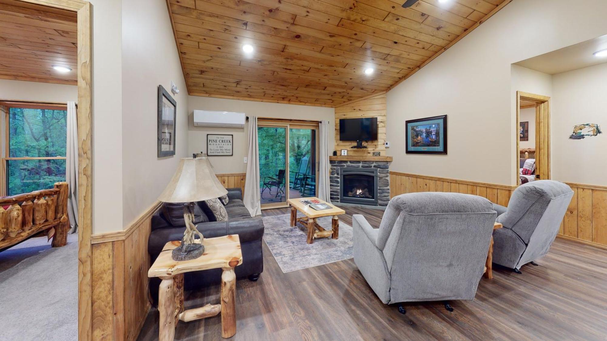 Rough Cut Lodge Gaines Exteriér fotografie